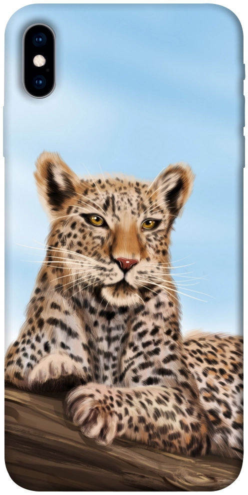 Чехол Proud leopard для iPhone XS