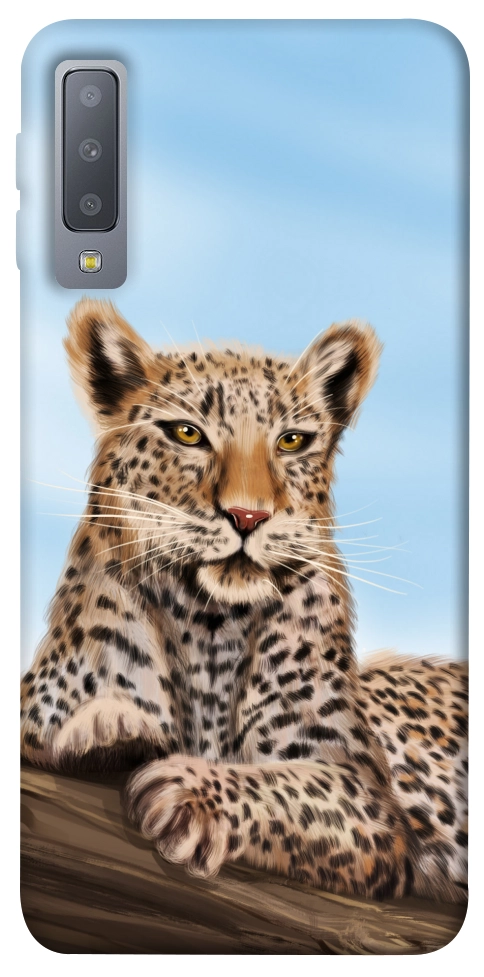 Чехол Proud leopard для Galaxy A7 (2018)