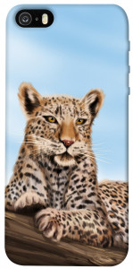Чехол Proud leopard для iPhone 5S