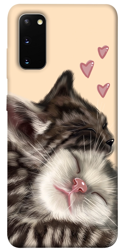 Чехол Cats love для Galaxy S20 (2020)