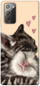Чехол Cats love для Galaxy Note 20