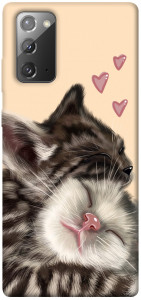 Чохол Cats love для Galaxy Note 20