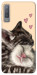 Чохол Cats love для Galaxy A7 (2018)