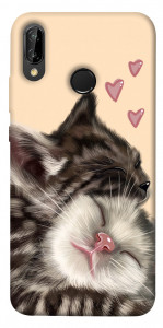 Чехол Cats love для Huawei P20 Lite