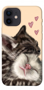 Чохол Cats love для iPhone 12 mini
