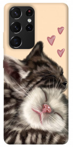 Чехол Cats love для Galaxy S21 Ultra
