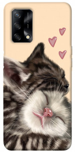 Чохол Cats love для Oppo A74 4G