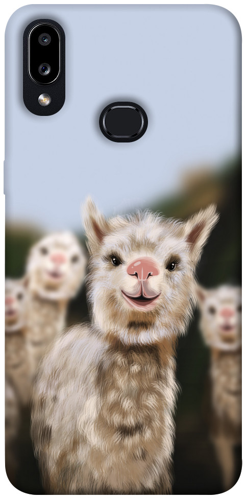 Чехол Funny llamas для Galaxy A10s (2019)