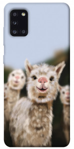 Чехол Funny llamas для Galaxy A31 (2020)
