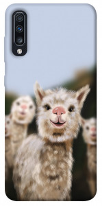 Чехол Funny llamas для Galaxy A70 (2019)