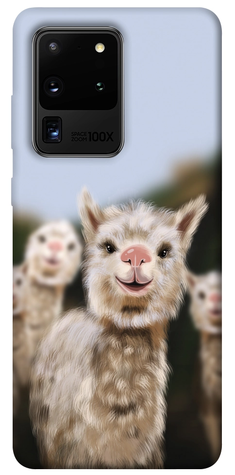 Чохол Funny llamas для Galaxy S20 Ultra (2020)