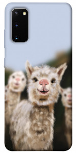 Чехол Funny llamas для Galaxy S20 (2020)