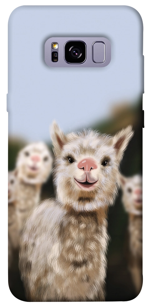 Чехол Funny llamas для Galaxy S8+