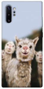 Чехол Funny llamas для Galaxy Note 10+ (2019)