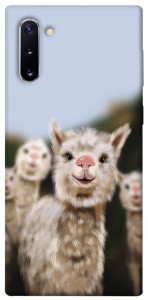 Чехол Funny llamas для Galaxy Note 10 (2019)
