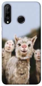 Чохол Funny llamas для Huawei P30 Lite