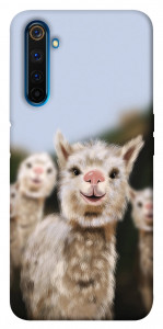 Чехол Funny llamas для Realme 6 Pro