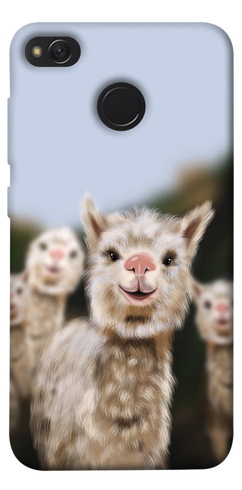 Чехол Funny llamas для Xiaomi Redmi 4X