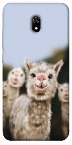 Чохол Funny llamas для Xiaomi Redmi 8a