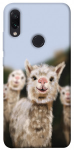 Чехол Funny llamas для Xiaomi Redmi Note 7