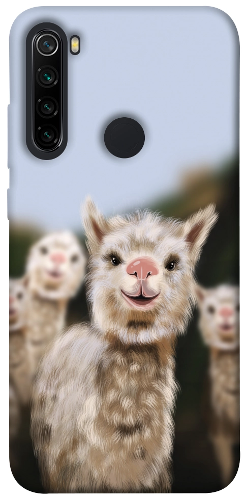 Чехол Funny llamas для Xiaomi Redmi Note 8