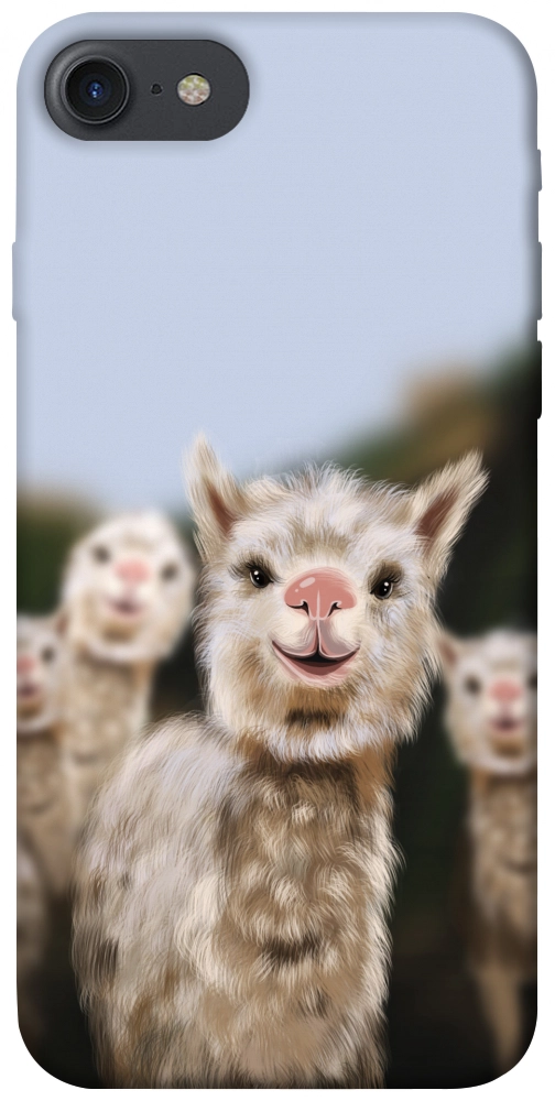 Чехол Funny llamas для iPhone 8