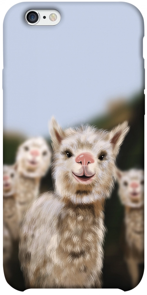 Чехол Funny llamas для iPhone 6S Plus