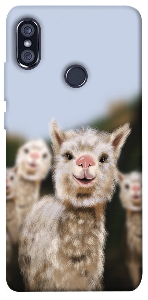 Чехол Funny llamas для Xiaomi Redmi Note 5 (Dual Camera)