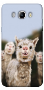 Чехол Funny llamas для Galaxy J7 (2016)