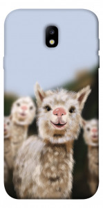 Чехол Funny llamas для Galaxy J7 (2017)