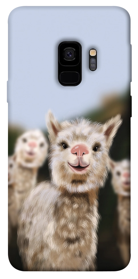 Чехол Funny llamas для Galaxy S9