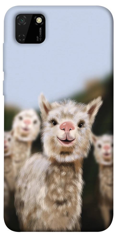 Чехол Funny llamas для Huawei Y5p