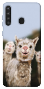 Чехол Funny llamas для Galaxy A21