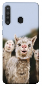 Чохол Funny llamas для Galaxy A21