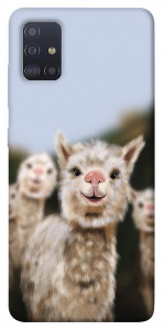 Чехол Funny llamas для Galaxy M51