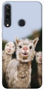 Чохол Funny llamas для Huawei Y6p