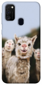 Чехол Funny llamas для Samsung Galaxy M30s