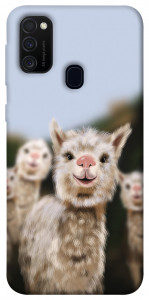 Чехол Funny llamas для Galaxy M30s