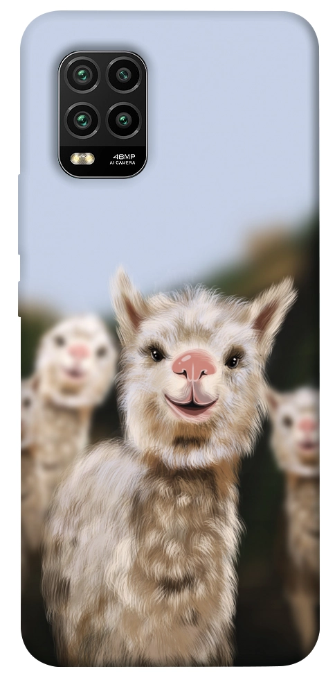 Чохол Funny llamas для Xiaomi Mi 10 Lite