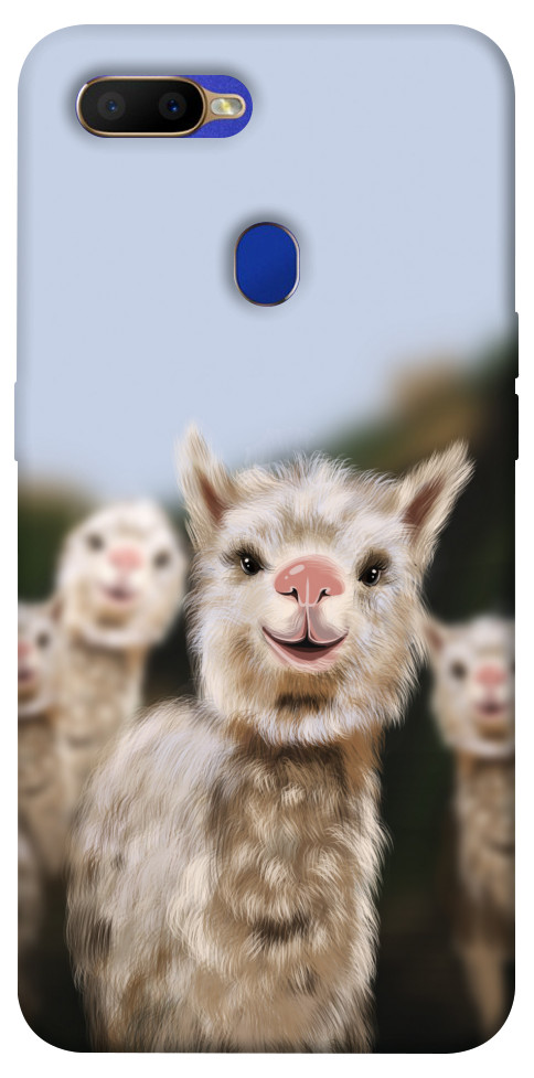 Чохол Funny llamas для Oppo A5s