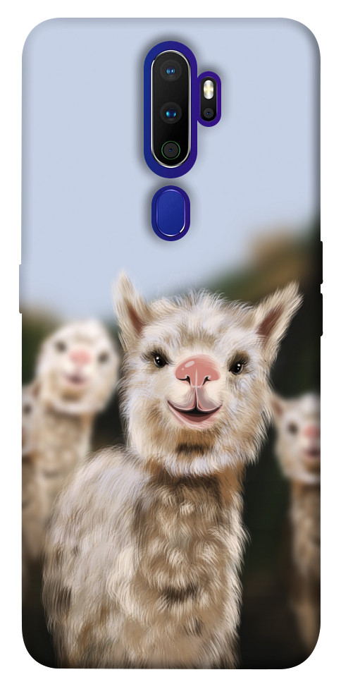 

Чехол Funny llamas для Oppo A5 (2020) 1380501