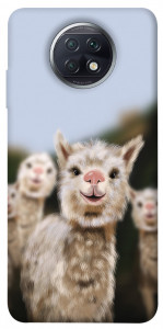 Чехол Funny llamas для Xiaomi Redmi Note 9T