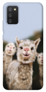 Чехол Funny llamas для Galaxy A02s