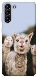 Чохол Funny llamas для Galaxy S21+