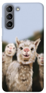 Чохол Funny llamas для Galaxy S21