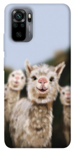 Чехол Funny llamas для Xiaomi Redmi Note 10