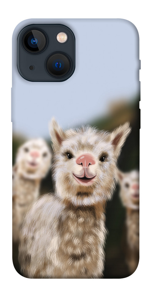 Чохол Funny llamas для iPhone 13 mini