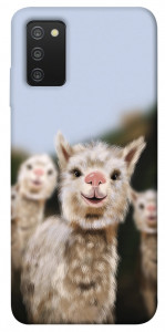 Чехол Funny llamas для Galaxy A03s