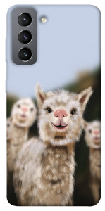 Чохол Funny llamas для Galaxy S21 FE