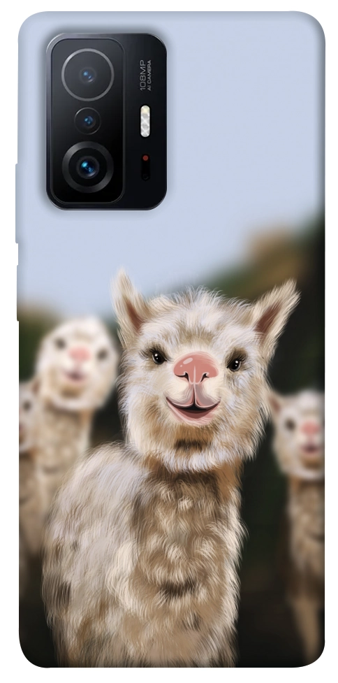 Чехол Funny llamas для Xiaomi 11T